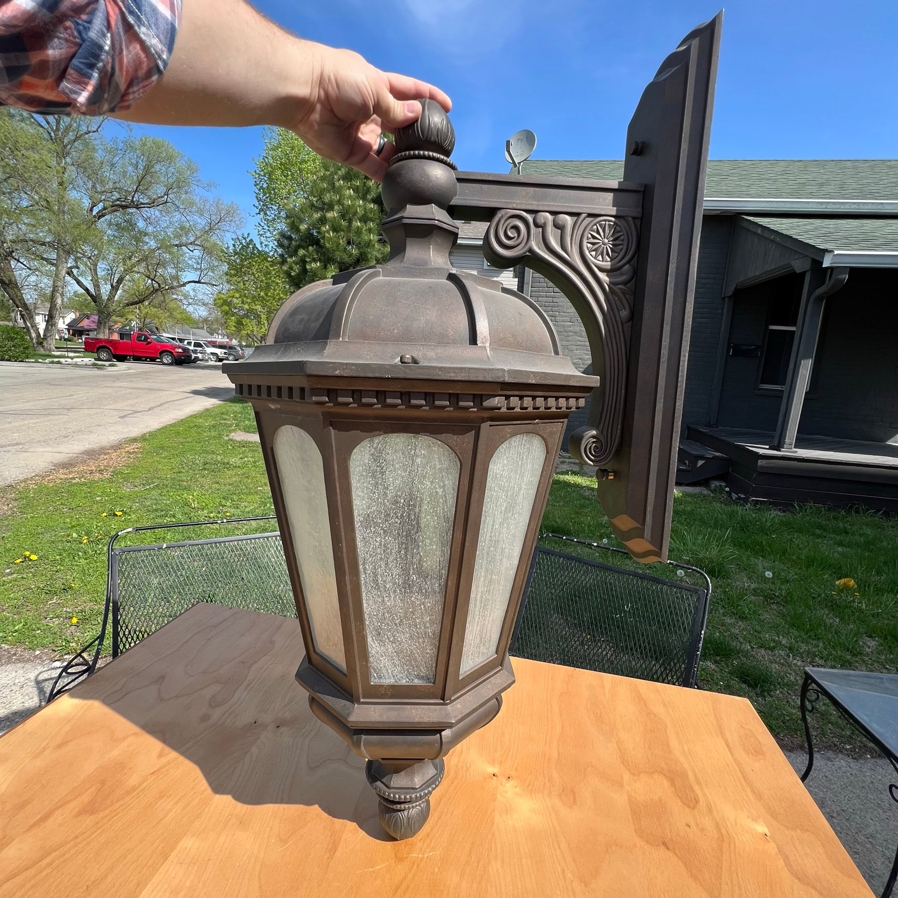XL Kichler Exterior Lantern Madison Street Salvage
