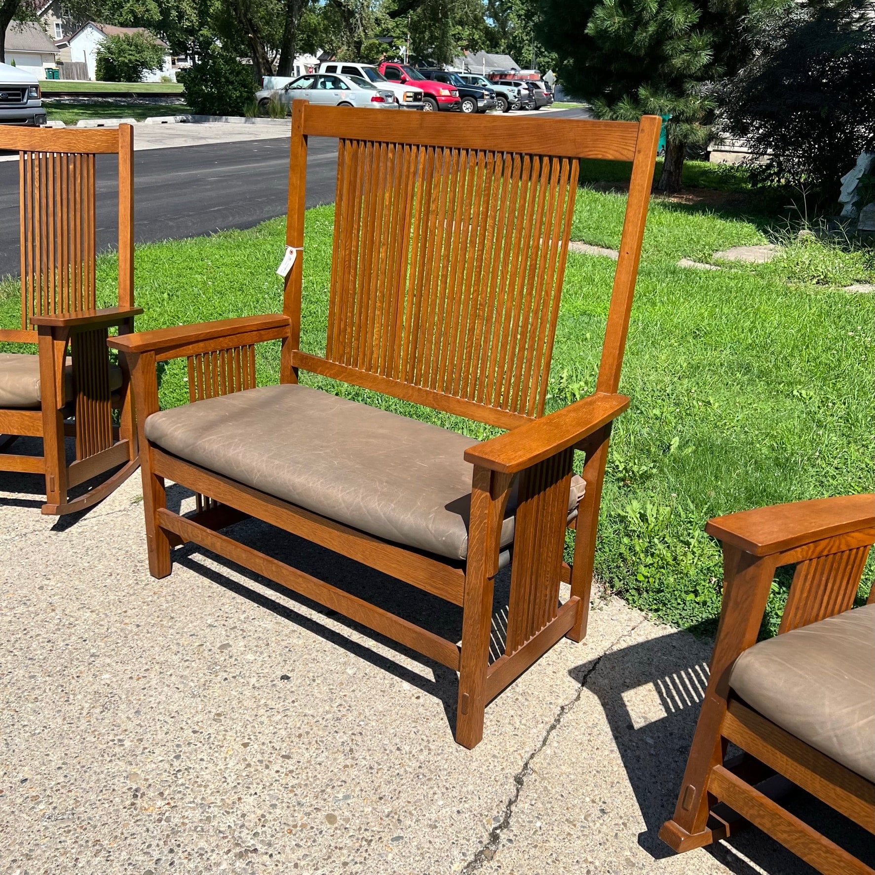 Stickley Bench Madison Street Salvage