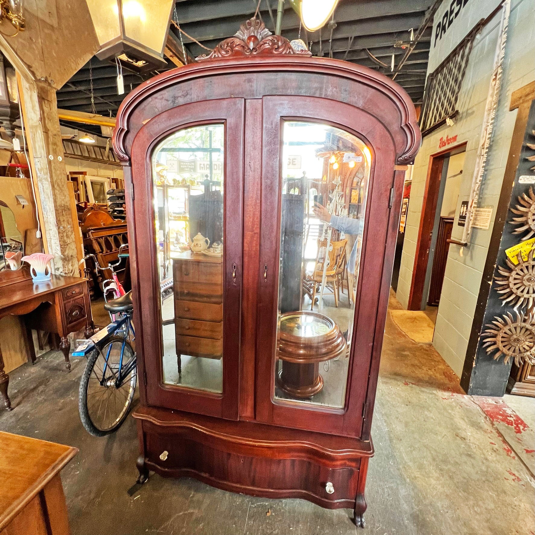 Antique Knockdown Wardrobe Madison Street Salvage