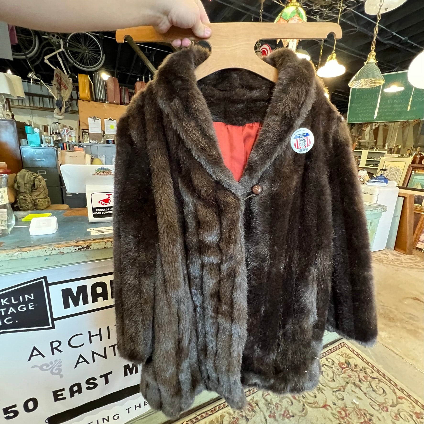 Vintage seal fur coat shop