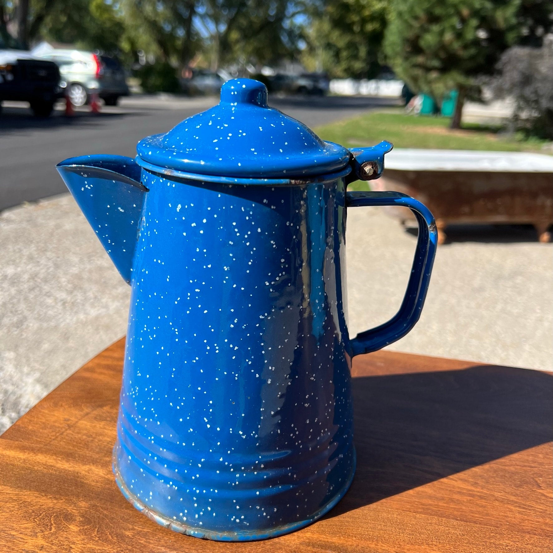 Dark blue kettle discount
